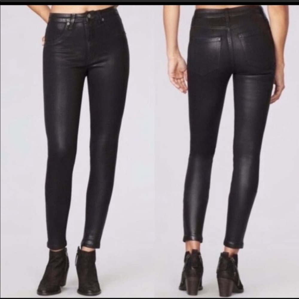 Carmar High-Rise Wax Jeans